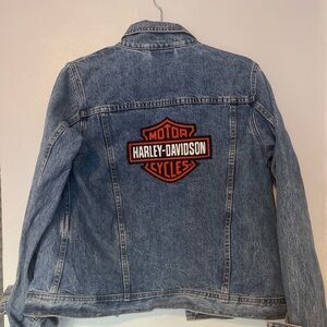 Like new Harley-Davidson Denim Jean Jacket
